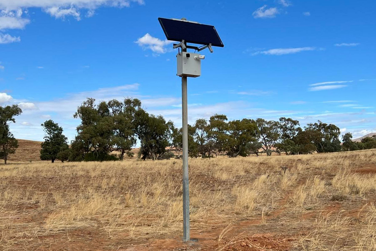 Farm cctv camera remote location